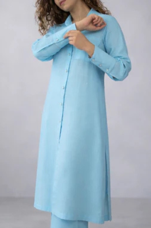 Bluebell Pearl Linen Set~