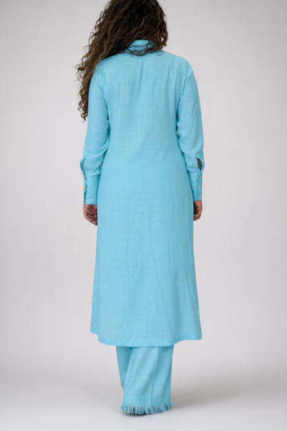 Bluebell Pearl Linen Set~
