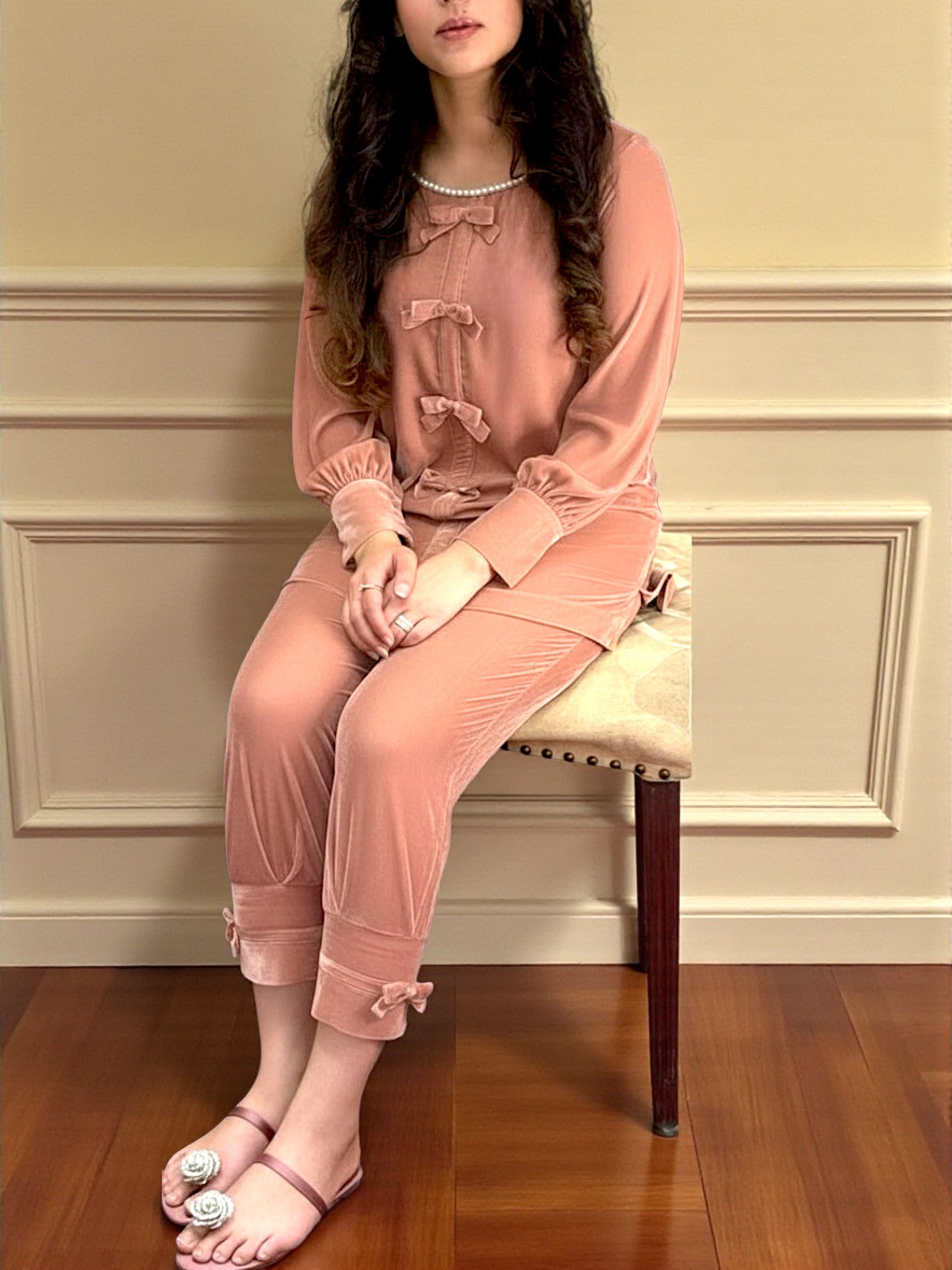 Roselle Pearl Velvet~ image 2