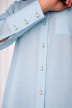 Bluebell Pearl Linen Set~ image 4